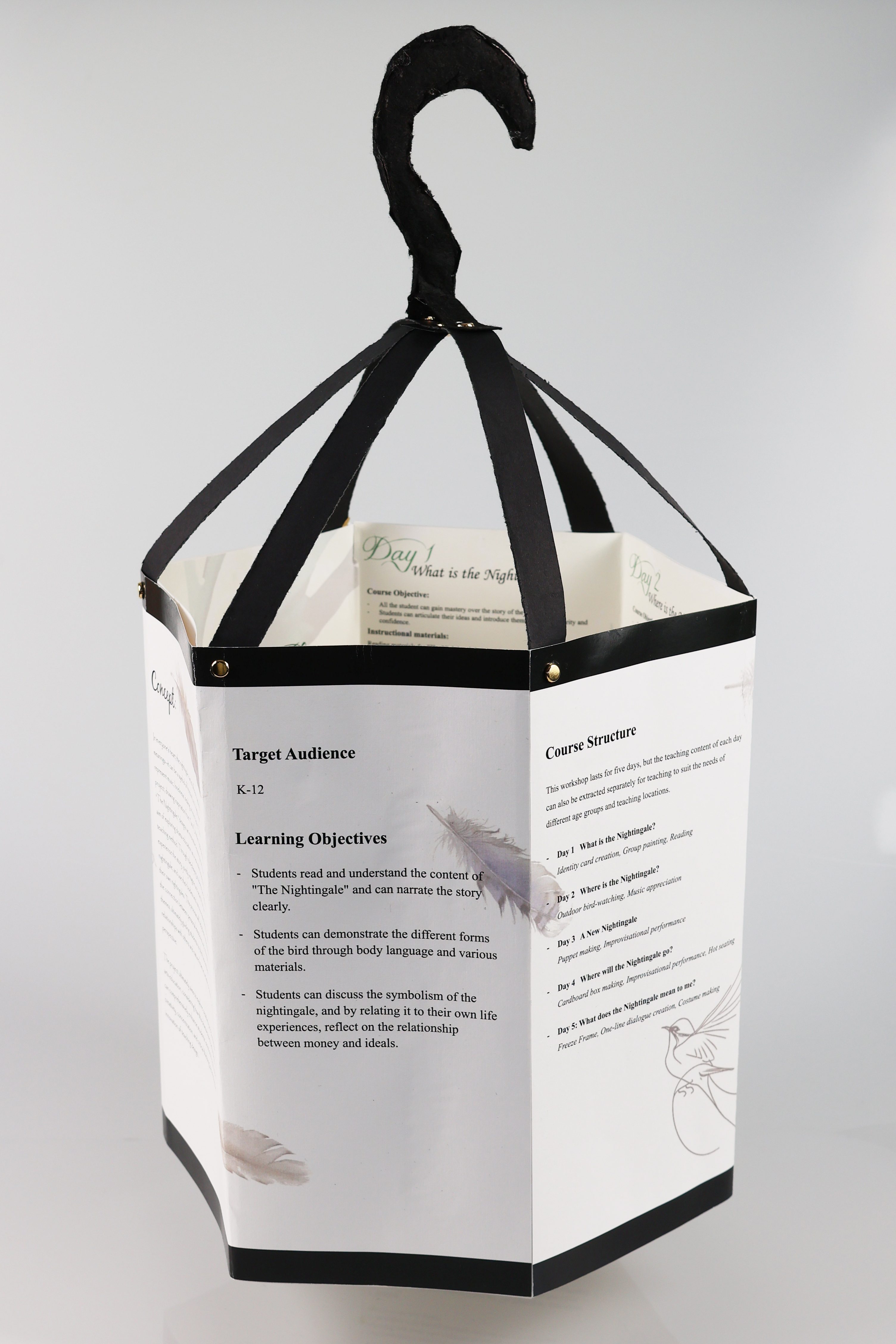 The Nightingale installation booklet view 2